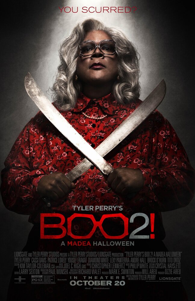 Хэллоуин Мэдеи 2 / Tyler Perry's Boo 2! A Madea Halloween (2017)