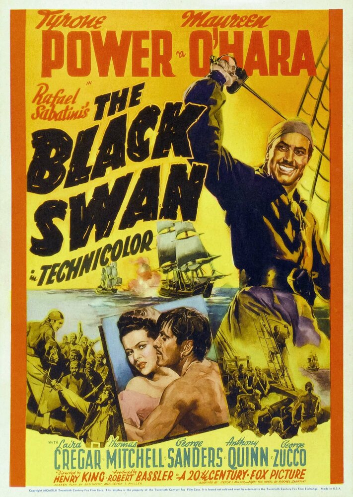 Черный лебедь / The Black Swan (1942)