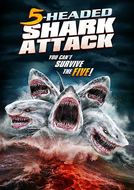 Нападение пятиглавой акулы / 5 Headed Shark Attack (2017)