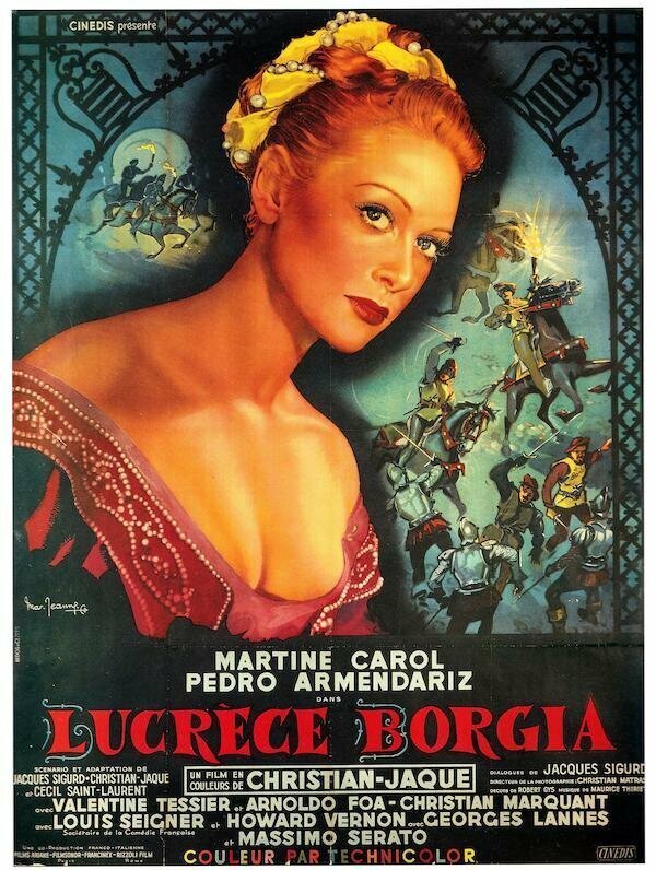 Лукреция Борджа / Lucrèce Borgia (1953)