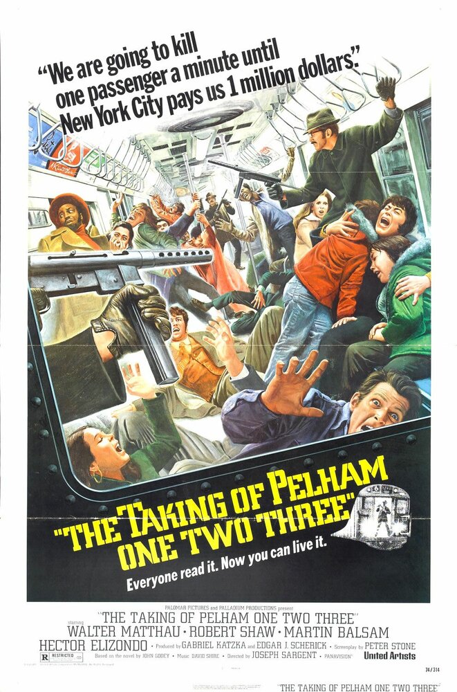 Захват поезда Пелэм 1-2-3 / The Taking of Pelham One Two Three (1974)