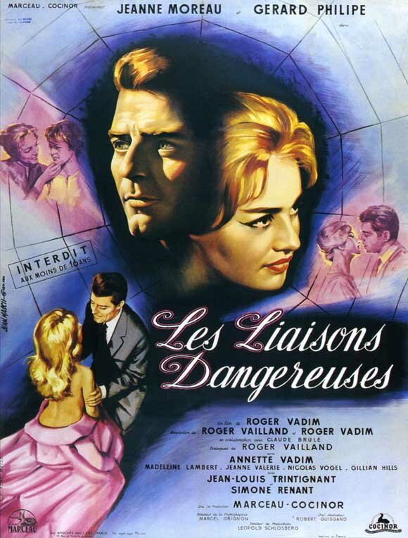 Опасные связи / Les liaisons dangereuses (1959)