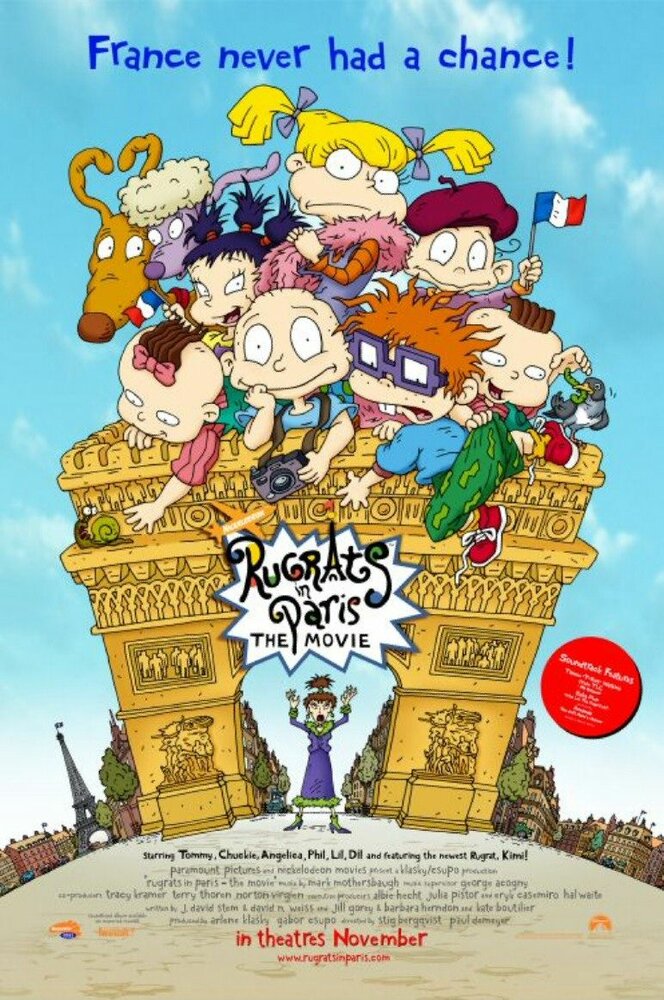 Карапузы в Париже / Rugrats in Paris: The Movie - Rugrats II (2000)