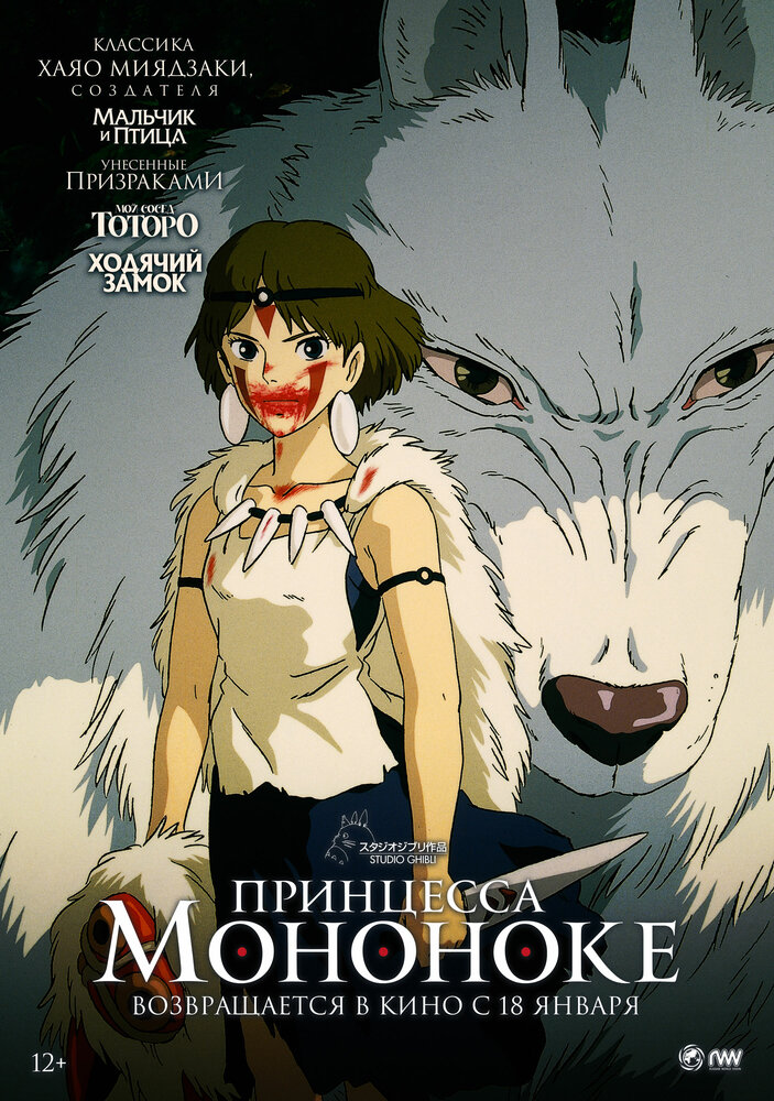 Принцесса Мононоке / Mononoke-hime (1997)