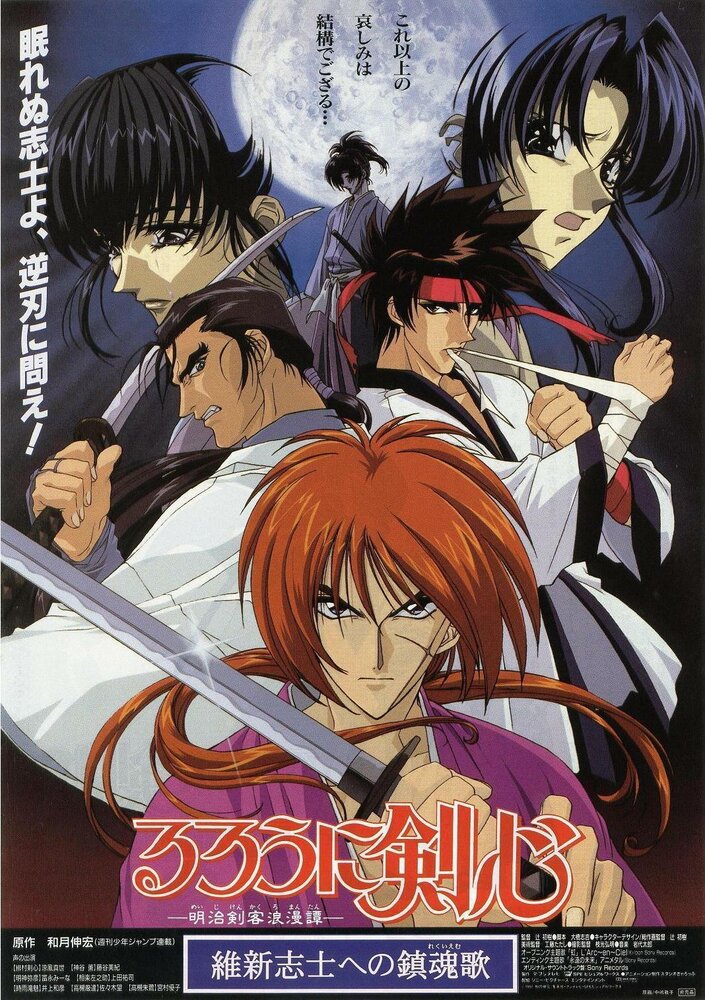 Бродяга Кэнсин: Реквием по империалистам-патриотам / Rurôni Kenshin: Ishin shishi e no Requiem (1997)