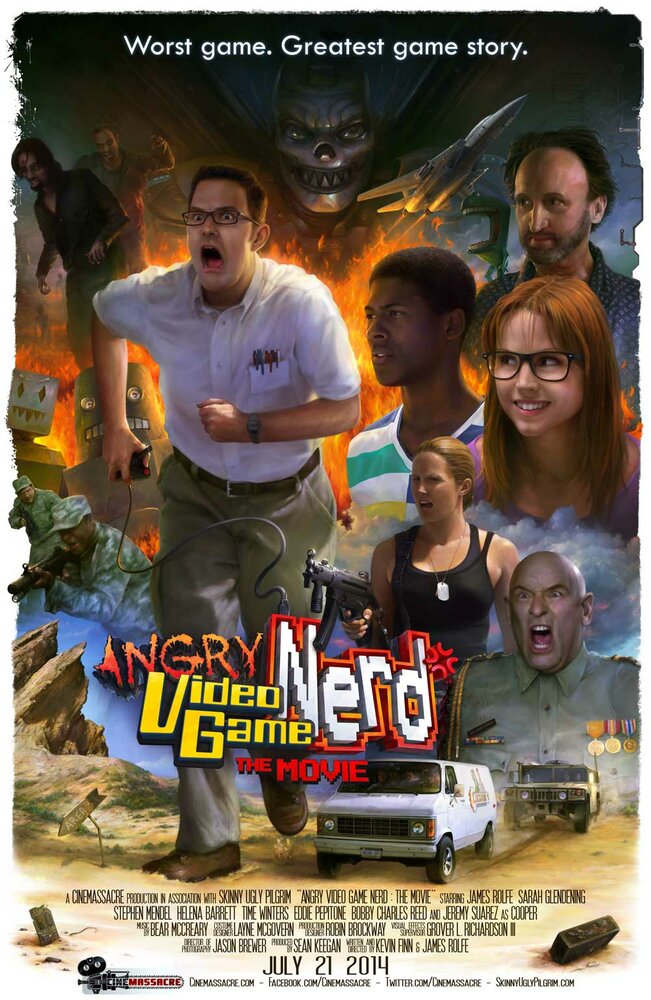 Злостный видеоигровой задрот: Кино / Angry Video Game Nerd: The Movie (2014)