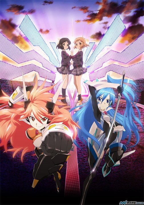 Симфогир: Песнь боевых принцесс / Senki Zessho Symphogear (2012)