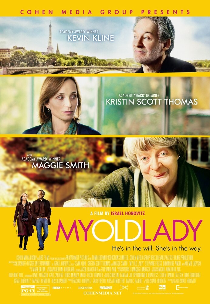 Моя старушка / My Old Lady (2014)