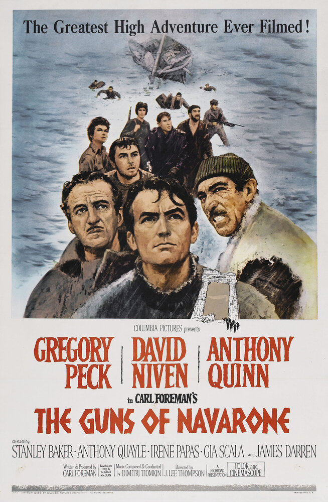 Пушки острова Наварон / The Guns of Navarone (1961)