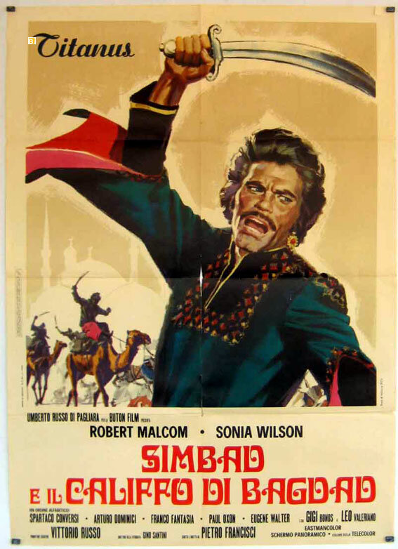 Синдбад и калиф Багдада / Simbad e il califfo di Bagdad (1973)