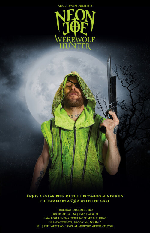 Неоновый Джо – Охотник на оборотней / Neon Joe, Werewolf Hunter (2015)